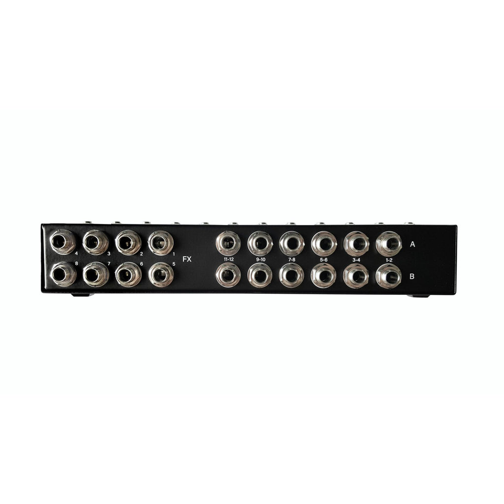DF Audio Minibay V2 -patchbay, takapaneeli
