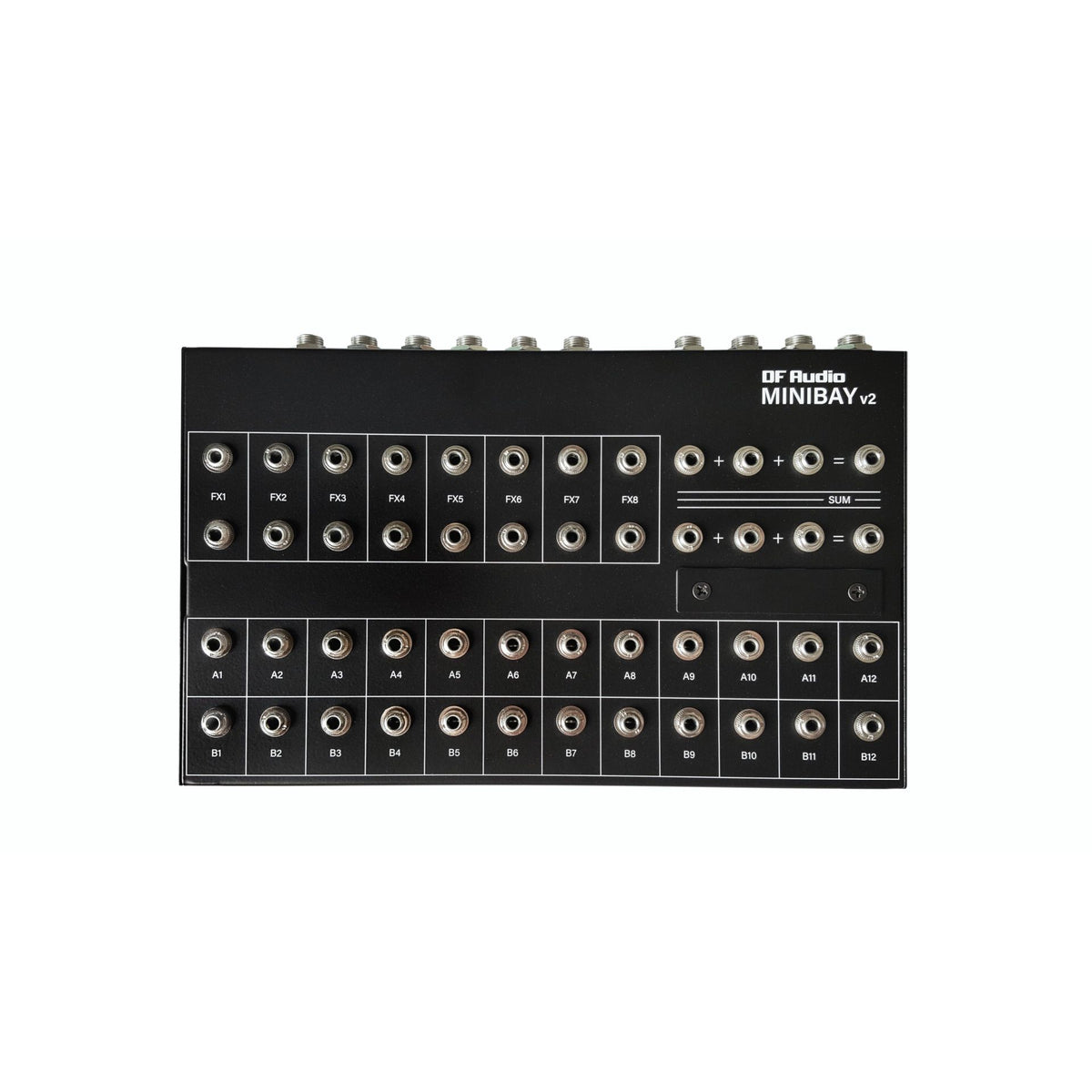 DF Audio Minibay V2 ljud- och CV-patchbay med 40 punkter