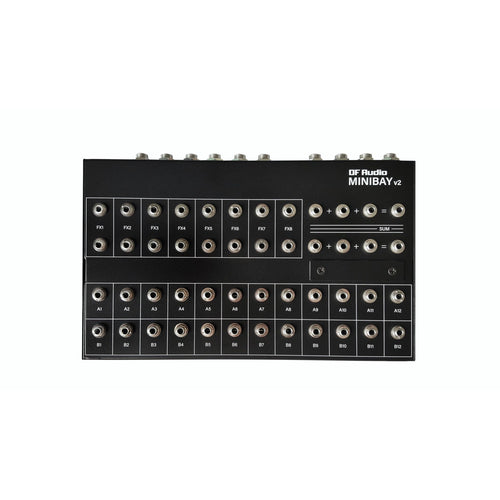 DF Audio Minibay V2 ljud- och CV-patchbay med 40 punkter