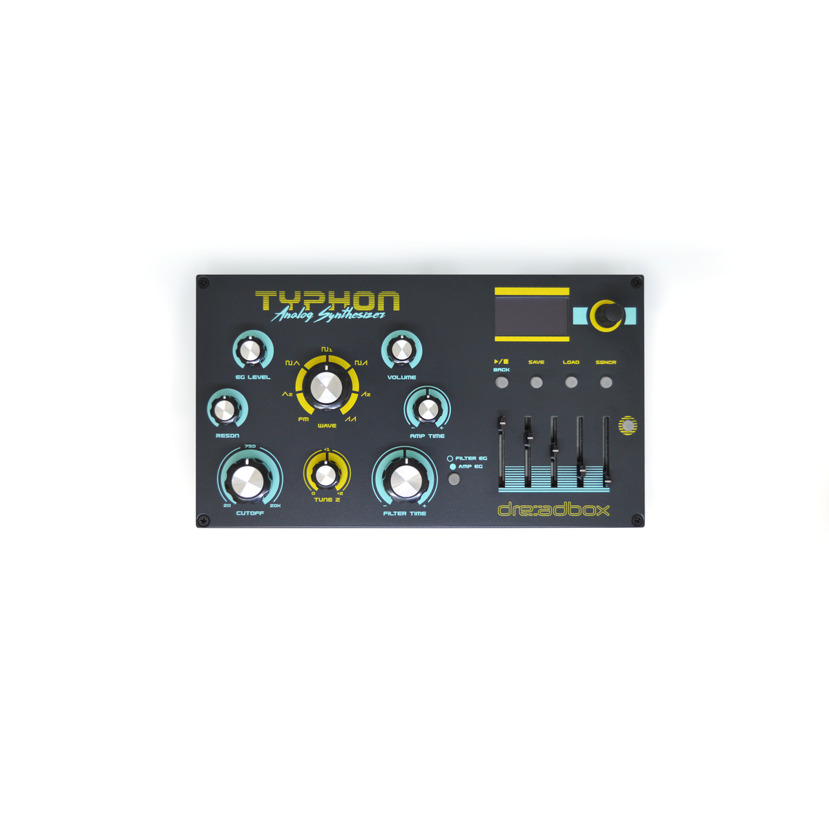 Dreadbox Typhon kompakt analog monofonisk synth